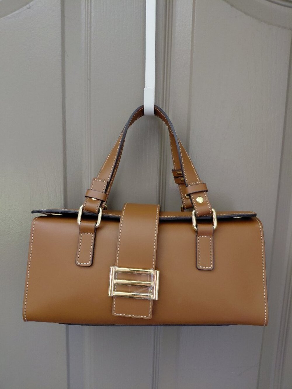 Divina Firenze East West Leather Bag